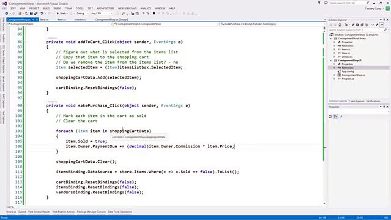 Creating a C# Application_clip22