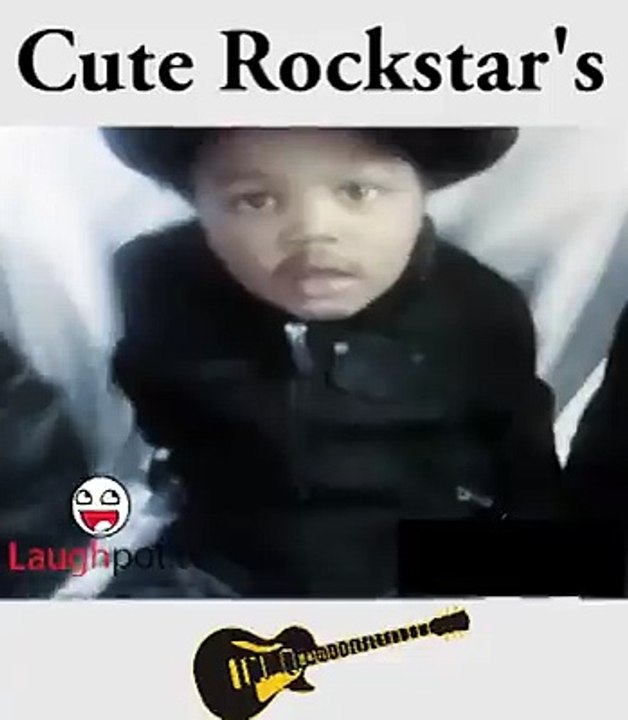 Cute little rockstar