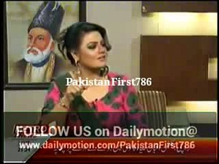 Hot Dress of Female Anchor in a Live Program of Pakistani TV Channel- Shame!