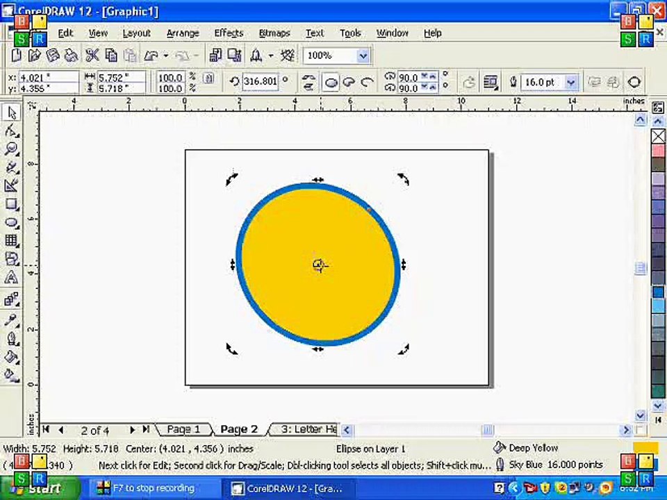 Corel Draw 12 Tutorial Urdu Part 3 By Sohail Murtaza