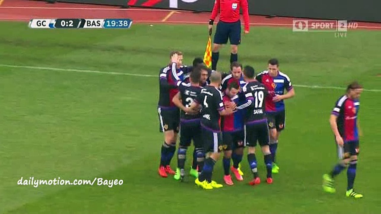 Marek Suchy Goal HD - Grasshoppers 0-2 Basel - 14-02-2016