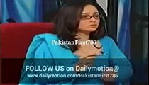 Pakistani TV Actress Juggan Kazim's Hot Boobs exposed in a Live TV Show