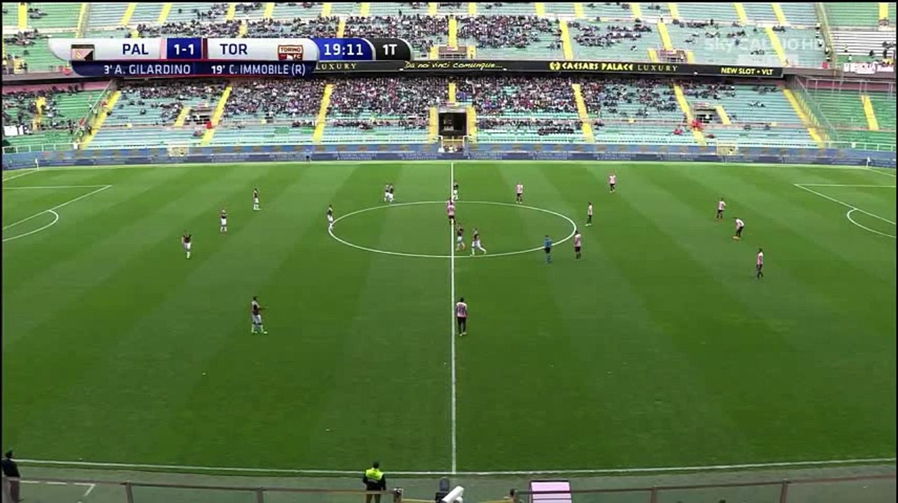 All Goals HD - Palermo 1-3 Torino - 14-02-2016