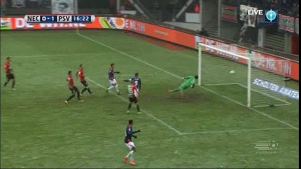 Luuk de Jong Goal HD - Nijmegen 0-1 PSV - 14-02-2016
