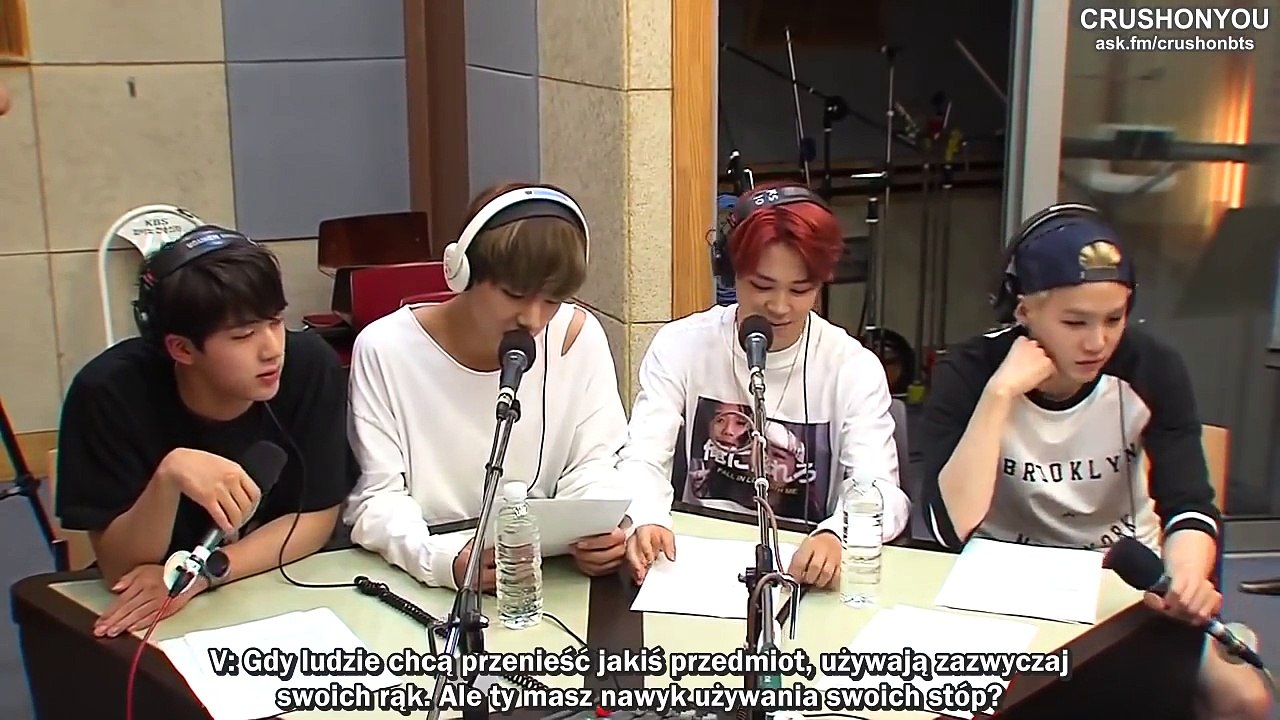 [POLSKIE NAPISY] 150702 Sukira Kiss the Radio - BTS