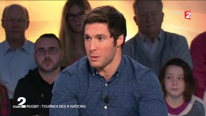 Maxime Machenaud décrypte France-Irlande sur le plateau de Stade 2