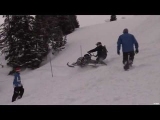 Snowmobile Training Course in Wyoming