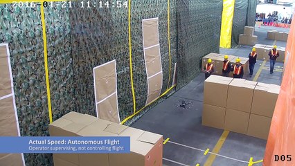 Fully Loaded Quadcopter Achieves 20 m/s Flight