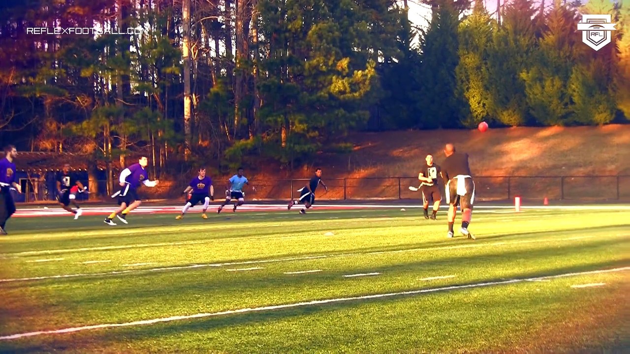 BEST FLAG FOOTBALL PLAYS - Jukes & Catches 3