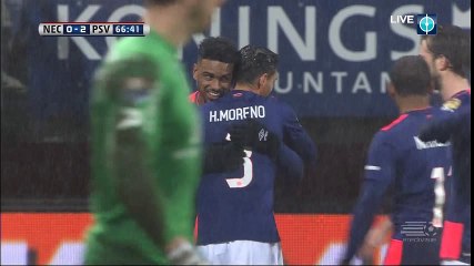 Jurgen Locadia Goal HD - Nijmegen 0-2 PSV - 14-02-2016
