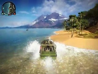 JUST CAUSE 2 HIGH SPEED BOAT GLITCH! (+TUTORIAL)