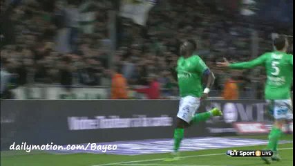 Moustapha Sall Goal  - Saint-Etienne 1-0 Monaco - 14-02-2016