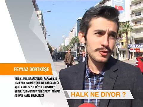 Yeni Cumhurbaşkanlığı Sarayı hakkında vatandaş ne diyor? - 3 - (Sokak röportajları)