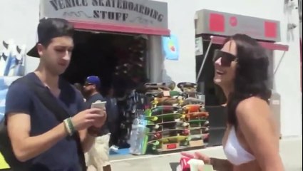 Kissing Hot Girls - Mind Reading - Kissing Prank 2016