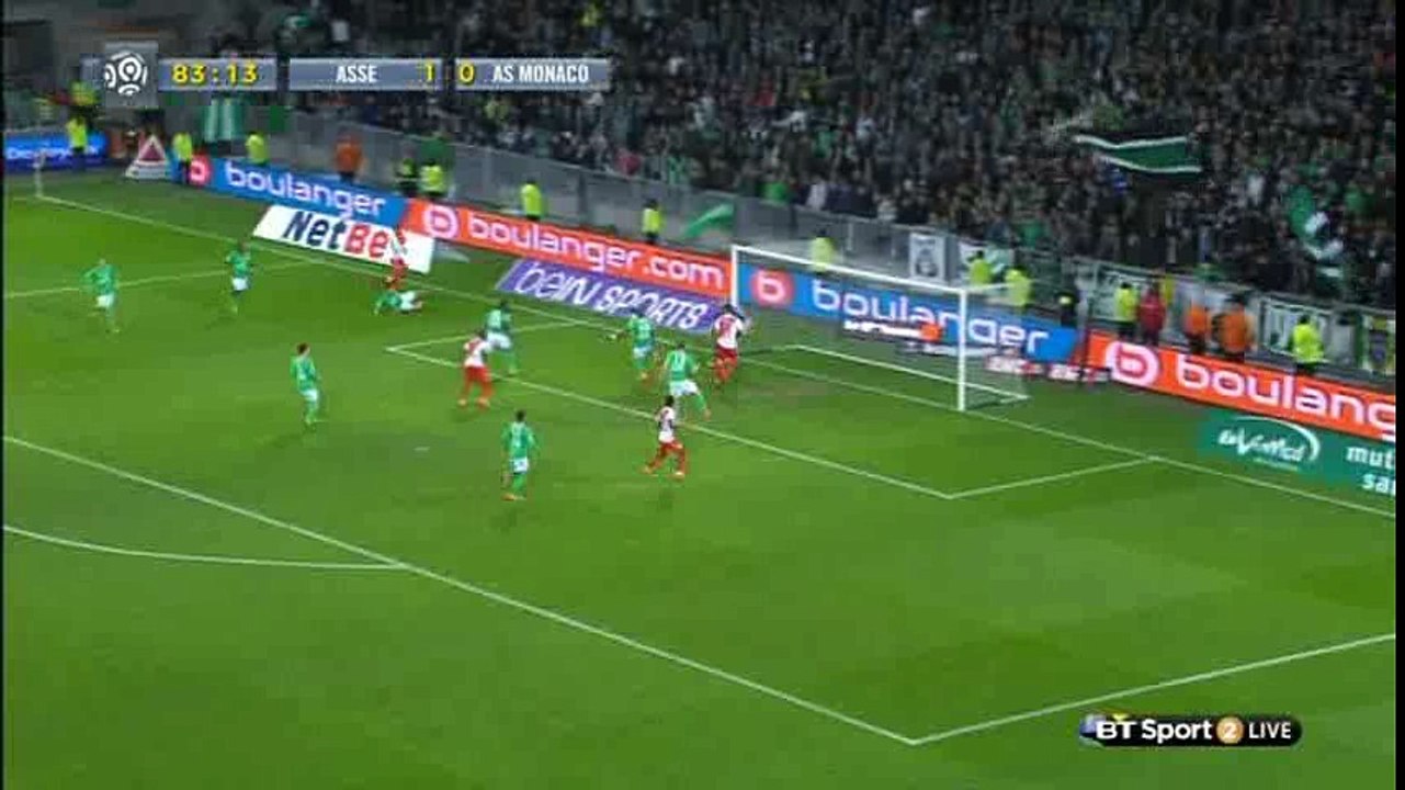 Vagner Love Goal  - Saint-Etienne 1-1 Monaco - 14-02-2016