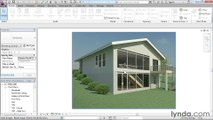 16 01. Exploring dynamic renderings - House in Revit Architecture