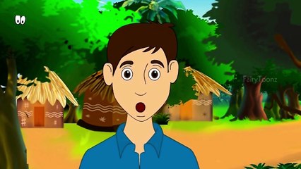 Sahasi Beta - Hindi Story for Children | Hindi Kahaniya | Panchatantra Moral Story for kid