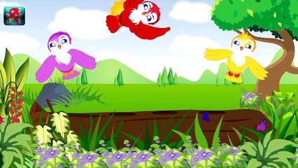 Ten Little Birds - Learning Video For kids