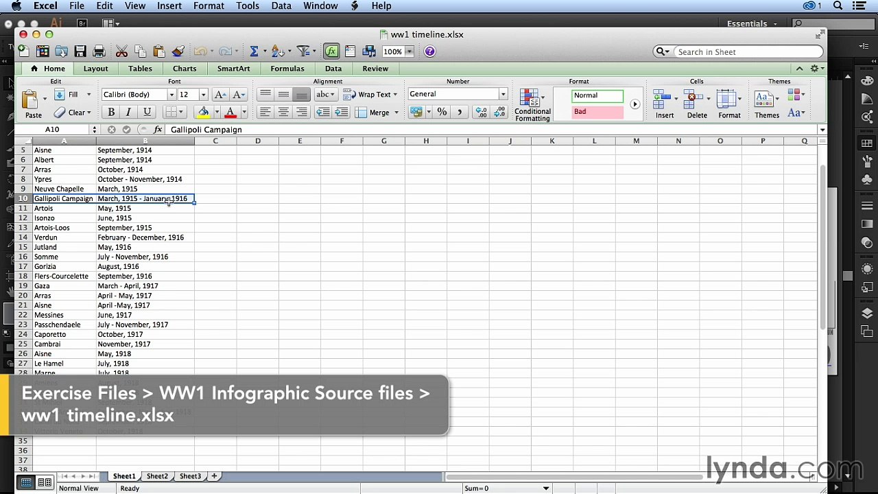 23_Adding type - Designing an Infographic on Illustrator
