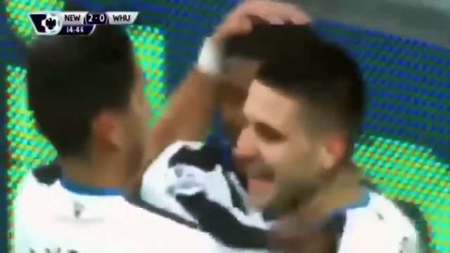 Ньюкасл Юнайтед 2 - 1 Вест Хэм Обзор матча 16.01.2016