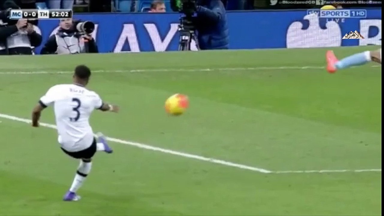 اهداف مباراة السيتي و توتنهام من الاسبوع 26 الدوري الانجليزي 14-2-2016