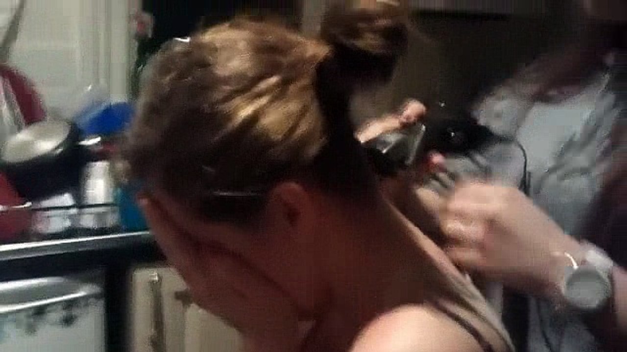 my head shave