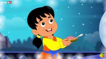 Chanda Mama Aao Na - Hindi Animated_Cartoon Nursery Rhymes For Kids