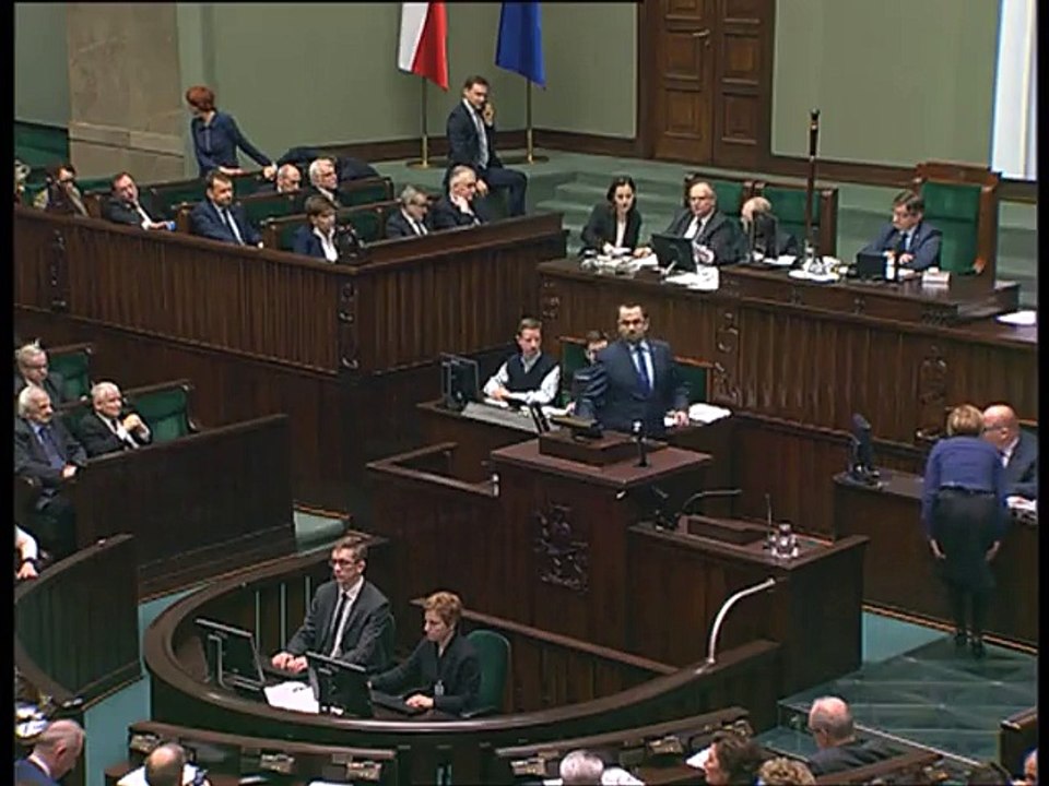 Poseł Marcin Horała - Wystąpienie z dnia 11 lutego 2016 roku.