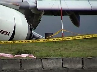 IBERIA emergency landing at Quito Airport