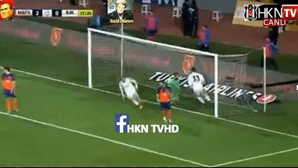 GOOOAL Cenk Tosun Goal - Basaksehir 2 - 1 Besiktas - 14-02-2016