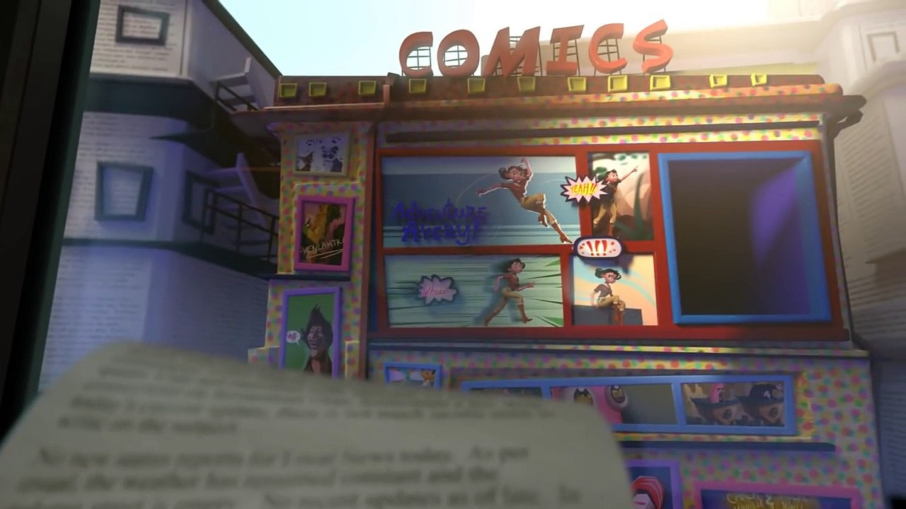 CGI 3D Animated Short Film On The Same Page