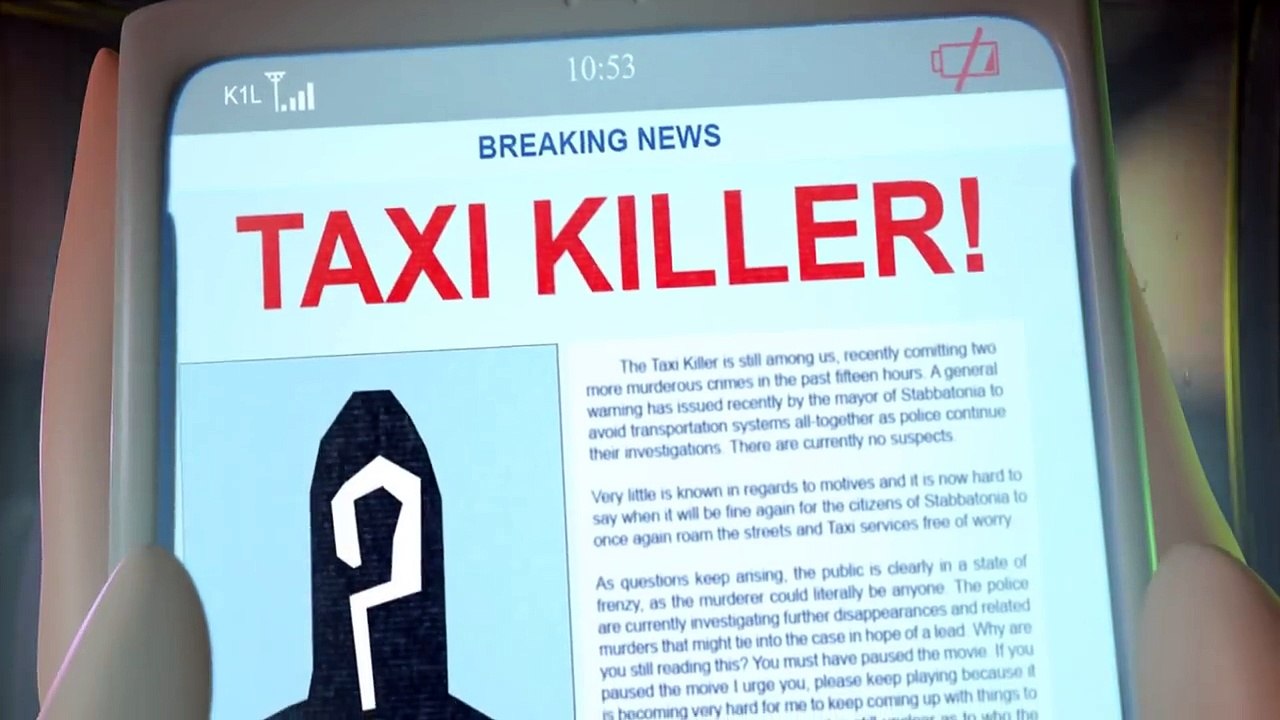 CGI 3D Animated Short HD Film Serial Taxi - by Paolo Cogliati
