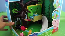 Peppa Pig and her treehouse. Review of the toys. Peppa Pig Treehouse. NEW FuN ToYs for KiDs 페파 피그