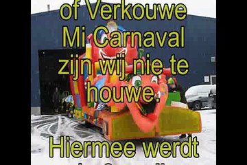 Wagen 2010 Misselijk, Muug of verkouwe mi Carnaval zijn wij nie te Houwe