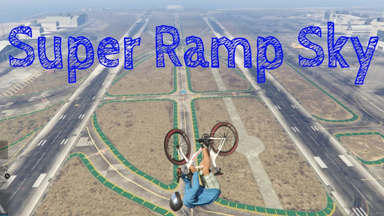 GTA 5: Super Ramp Sky