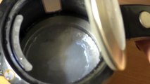 Как очистить чайник от накипи- - За 60 секунд