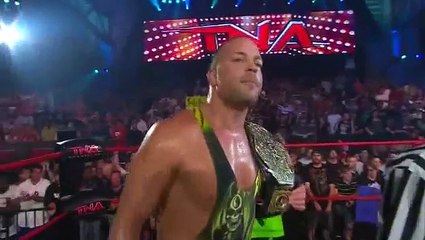 AJ Styles vs Rob Van Dam - TNA Sacrifice 2010