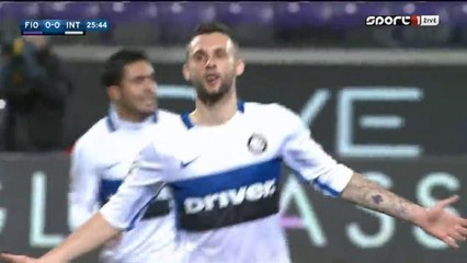 Marcelo Brozović Goal HD - Fiorentina 0-1 Inter - 14-02-2016
