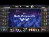 [게임코치] 2015 롤드컵 하이라이트 Group D #06 KT vs OG (LoL World Championship 2015 Highlight)
