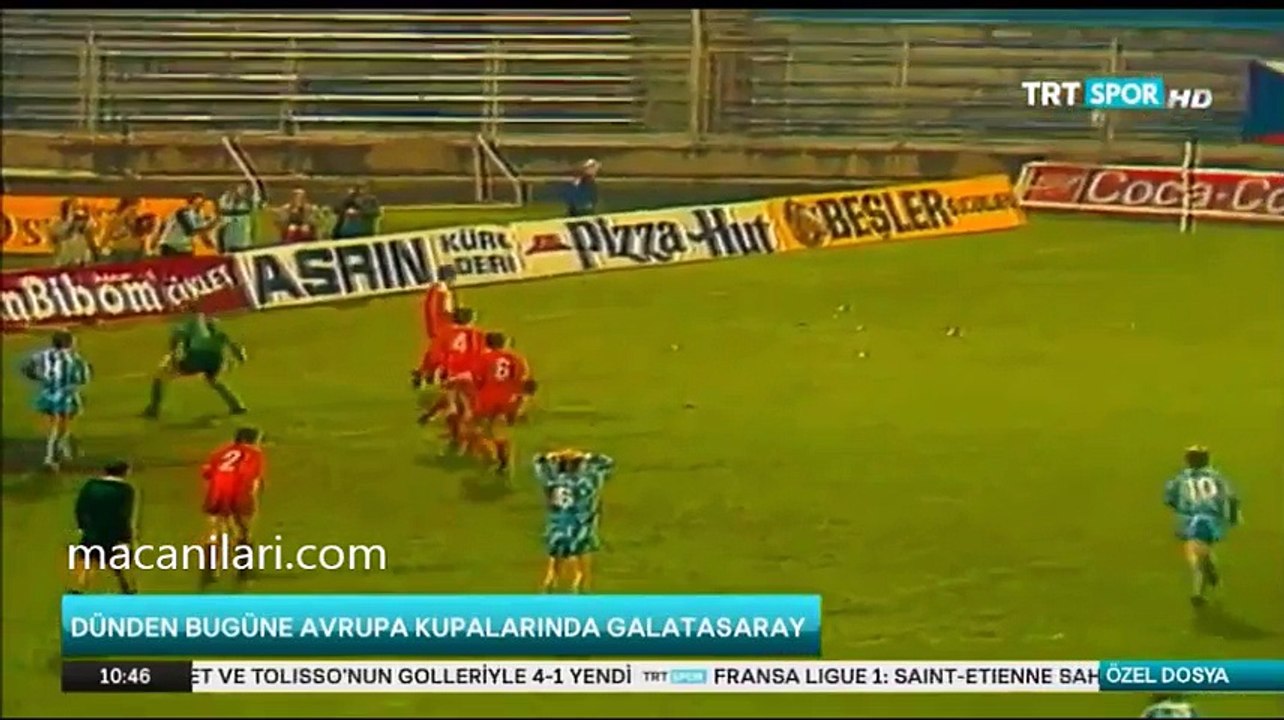 18.03.1992 - 1991-1992 UEFA Cup Winners' Cup Quarter Final 2nd Leg Galatasaray 0-0 SV Werder Bremen