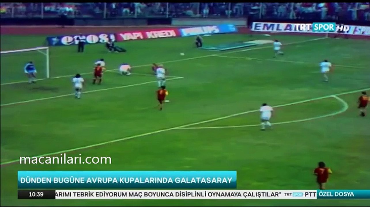 30.09.1987 - 1987-1988 European Champion Clubs' Cup 1st Round 2nd Leg Galatasaray 2-0 PSV Eindhoven