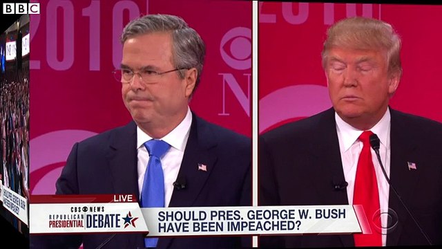 Republican candidates clash on foreign policy, 9/11 and trade personal insults
