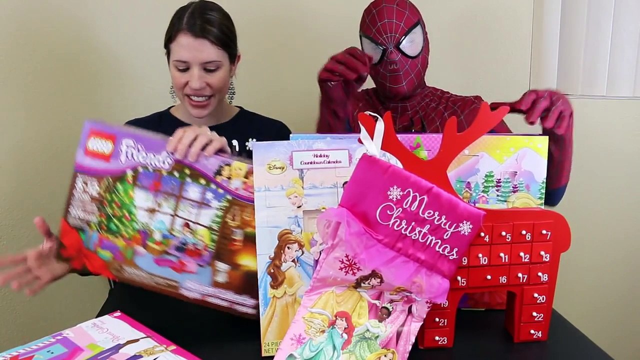 Barbie Advent Calendar Day 22 Disney Frozen Anna Big Hero 6 Legos Shopkins