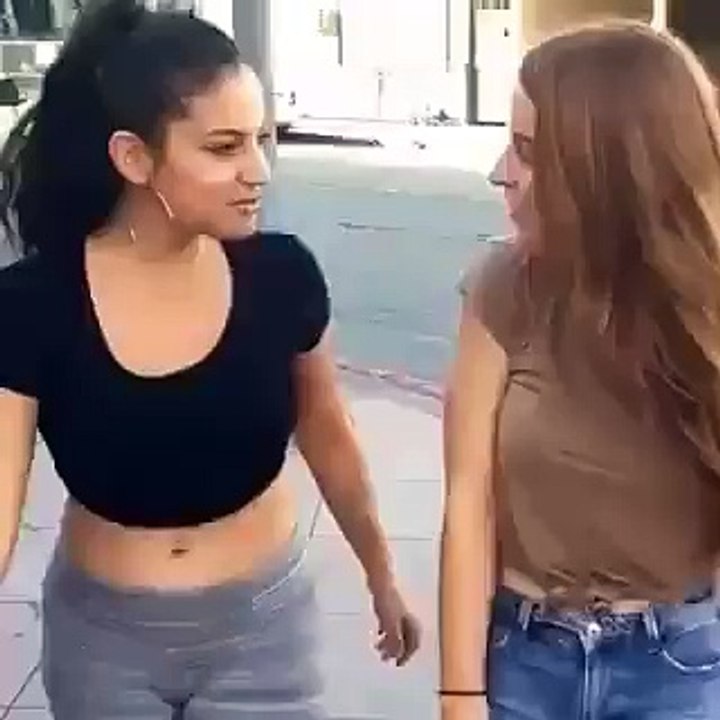 best funny video--girl hit a boy