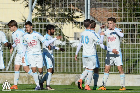 U17 National - OM 6-0 GFC Ajaccio : le but de Kevan Mezine (10e)