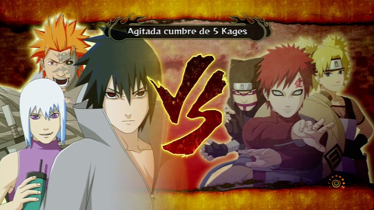 Naruto Shippuden Ultimate Ninja Storm 3 - Español Capítulo 1 La Cumbre de Los 5 Kages | Parte 3