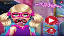 Super Barbie Sister Throat Doc - Barbie Games To Play - Children Games To Play - totalkidsonline