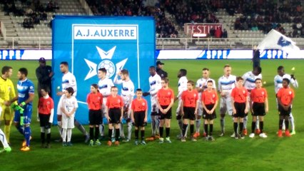 Vidéo protocole AJ Auxerre / Nancy - Un moment fort pour nos licenciés !