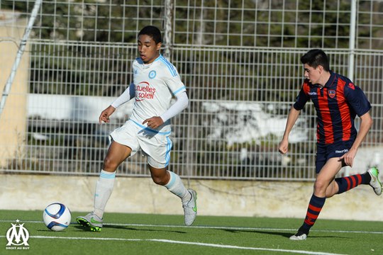 U17 National - OM 6-0 GFC Ajaccio : le but de Nomena Andriantiana (89e)