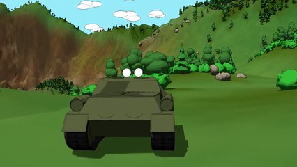 Мультики про танки. ЖИВАЯ СТАЛЬ.